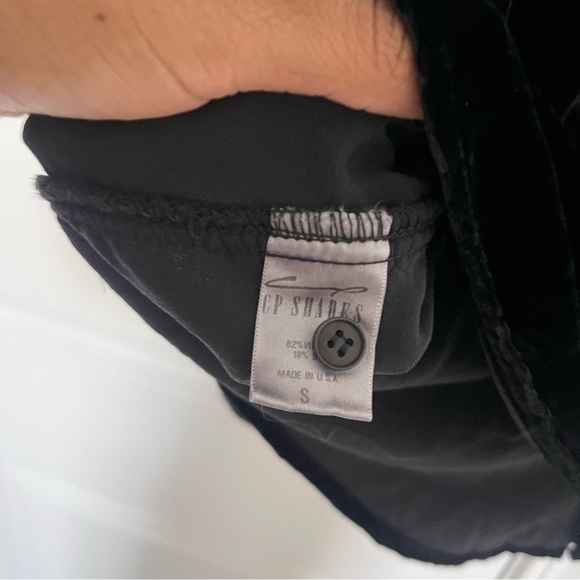 CP Shades Romy Velvet Button Down Shirt - Picture 7 of 8